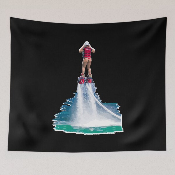 Item preview, Flyboard Flying flyboarder Flyboarding Water Sport designed and sold by CuteDesigns1.