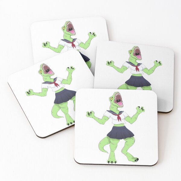 Item preview, Dino school girl designed and sold by JelllyDog.