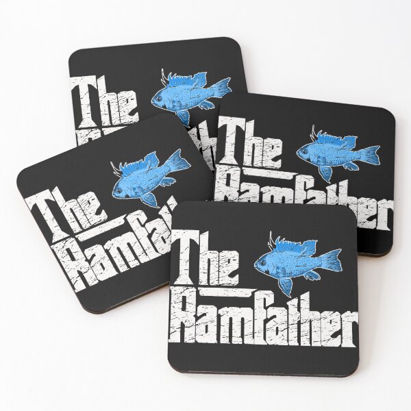 Item preview, Ramfather Father Dad Electric Blue Ram Cichlid German Mikrogeophagus Ramirezi Aquarist Gift designed and sold by TheAplus.