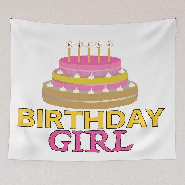 Item preview, Cute Birthday Girl Design for Birthday Party designed and sold by BlessingDirect.