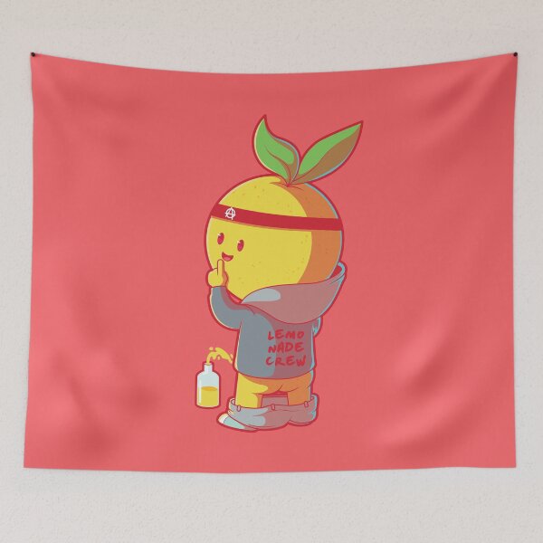 Item preview, Lemonade Crew Member Peeing Lemon - Funny designed and sold by Ravensdesign.