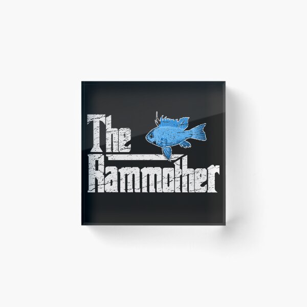 Item preview, Rammother Mother Mom Electric Blue Ram Cichlid German Mikrogeophagus Ramirezi Aquarist Gift designed and sold by TheAplus.