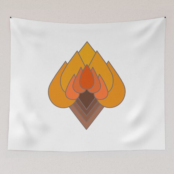 Item preview, Abstract flames colour  designed and sold by TamedDragon.