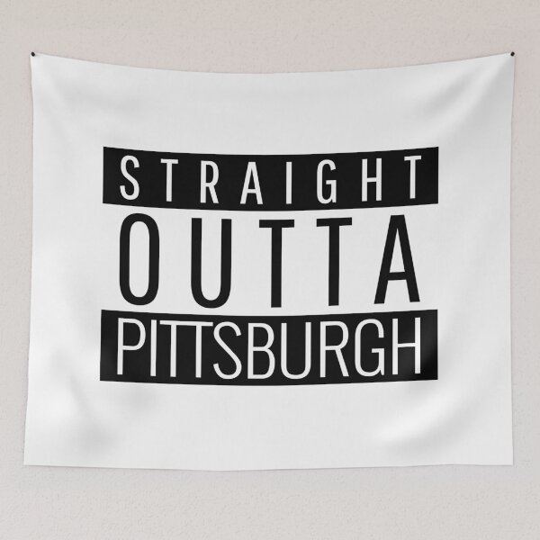 Item preview, Straight Outta Pittsburgh pennsylvania  designed and sold by Teelogic.
