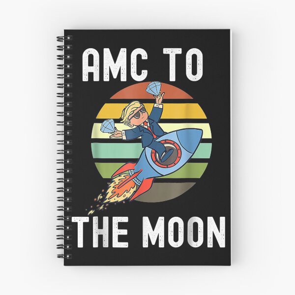 Item preview, AMC TO THE MOON - HODL till the moon crypto designed and sold by CryptoDy.