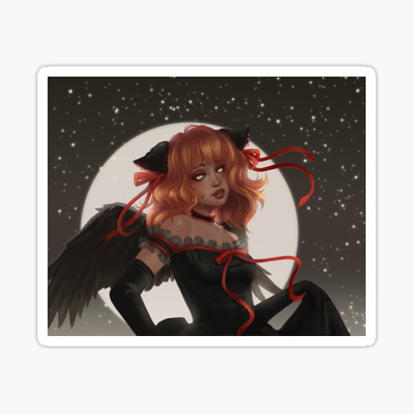 Cute kitty girl Sticker