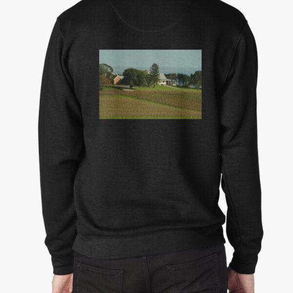 Joe Mortelliti Gallery - Spray Farm homestead, Bellarine Peninsula, Victoria, Australia. Pullover Sweatshirt