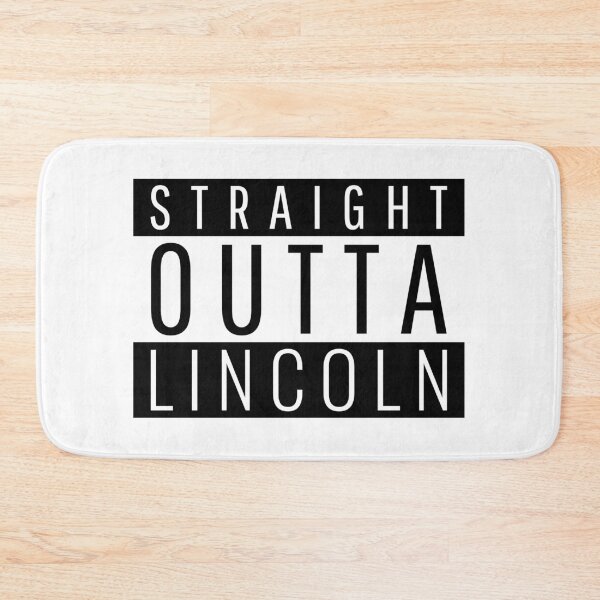 Item preview, Straight Outta Lincoln Nebraska  designed and sold by Teelogic.