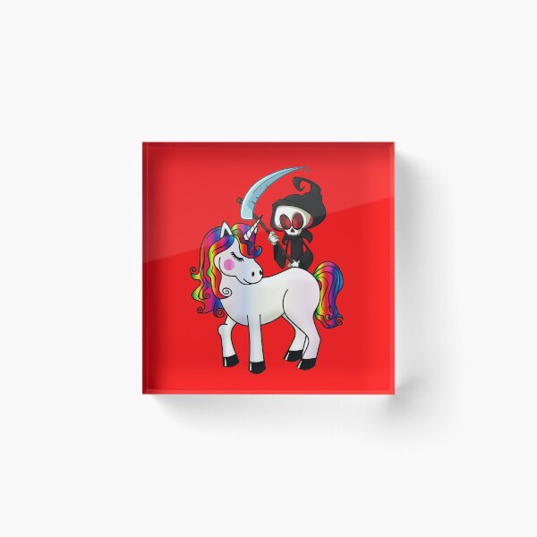 Item preview, Death Riding Unicorn designed and sold by Joyamotion.