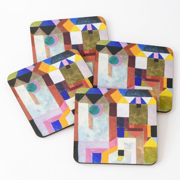 Item preview, HD PAUL KLEE - Colorful Architecture designed and sold by Go Logo Designs.