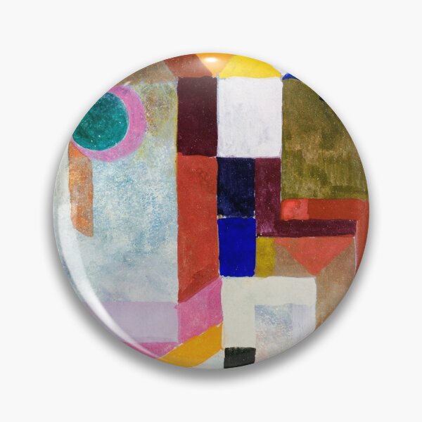 Item preview, HD PAUL KLEE - Colorful Architecture designed and sold by Go Logo Designs.