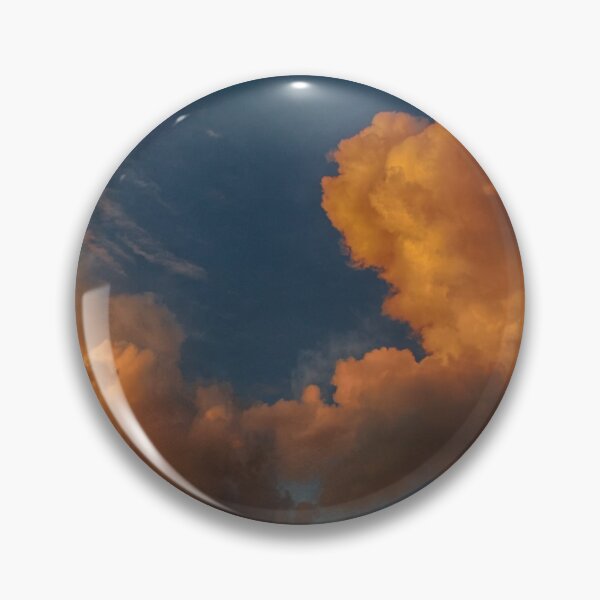 Item preview, Colorful vibrant hdr orange clouds at sunset designed and sold by Stephen Orsillo.