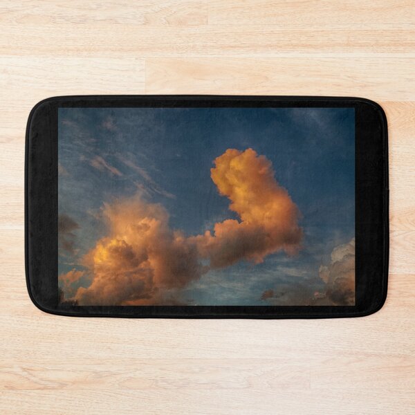 Item preview, Colorful vibrant hdr orange clouds at sunset designed and sold by Stephen Orsillo.