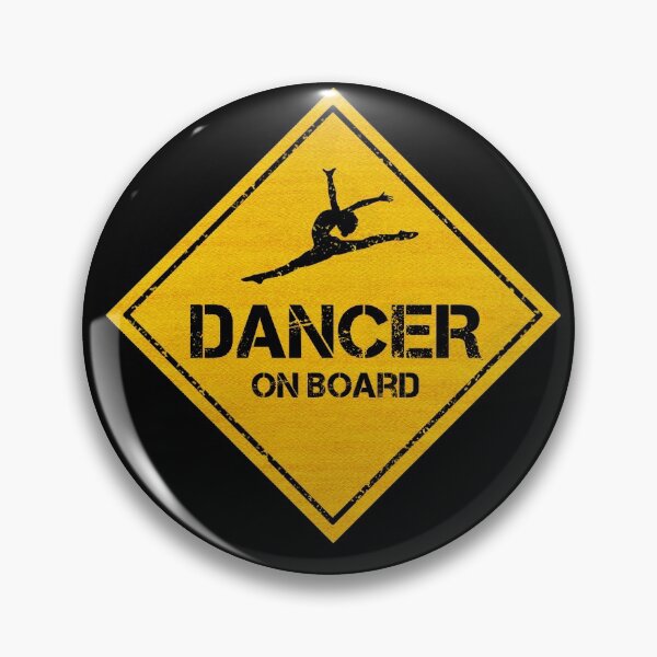 Item preview, DANCER ON BOARD - Stickers for Cars designed and sold by CAUTION SHOP.