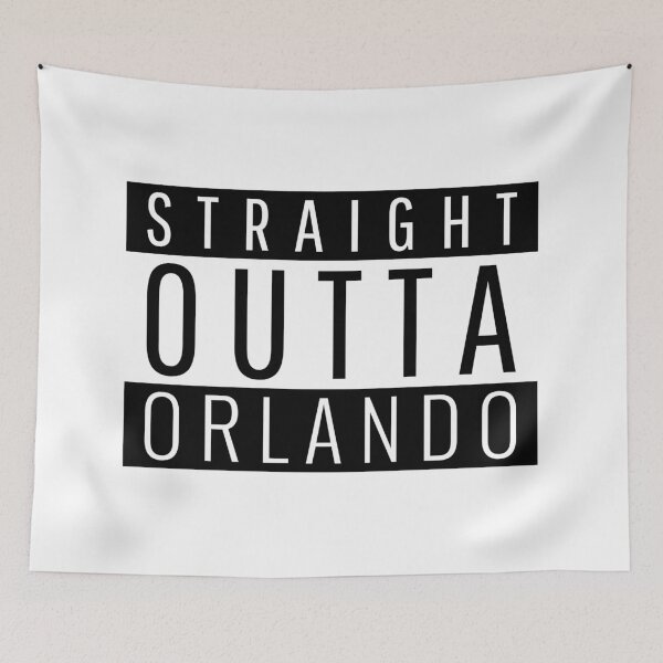 Item preview, Straight Outta Orlando Florida  designed and sold by Teelogic.
