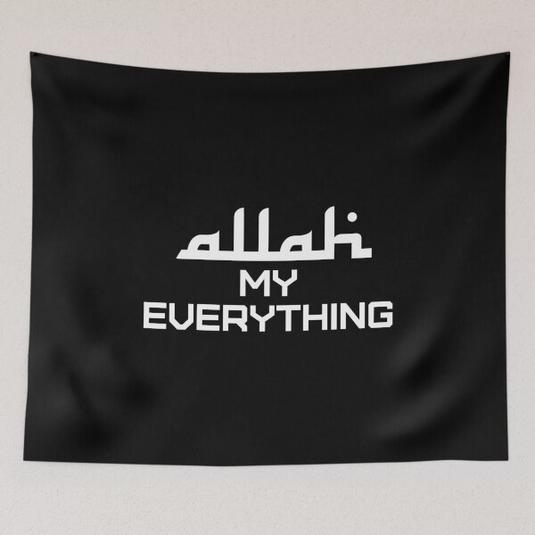 Item preview, Allah My Everything Islam Quote for Muslims designed and sold by IslamArt.