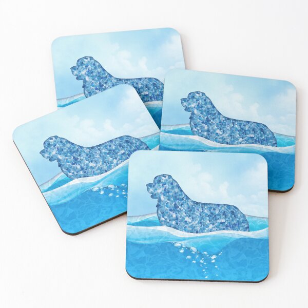 Item preview, Water Heart Dog designed and sold by Christine Mullis.