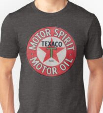 Vintage Texaco Motor Spirit Logo Unisex T-Shirt