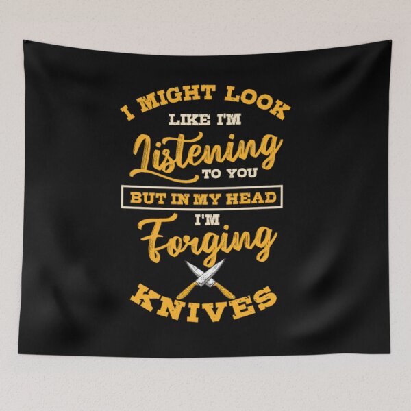 Item preview, Funny Knife Forgue Saying designed and sold by HueTop.
