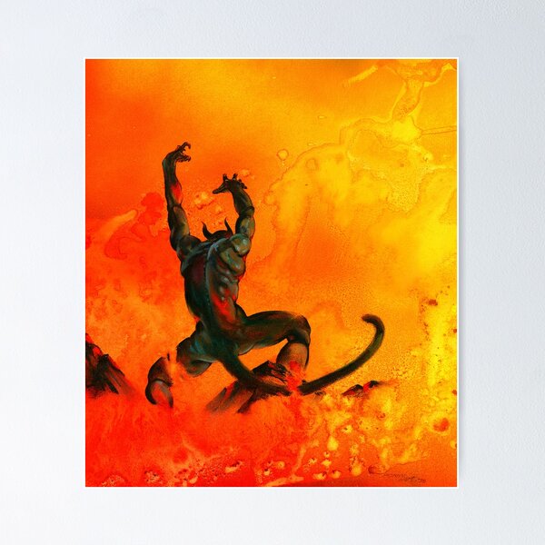 Item preview, Deamon - Homage to Frank Frezetta designed and sold by Ronny Hart.