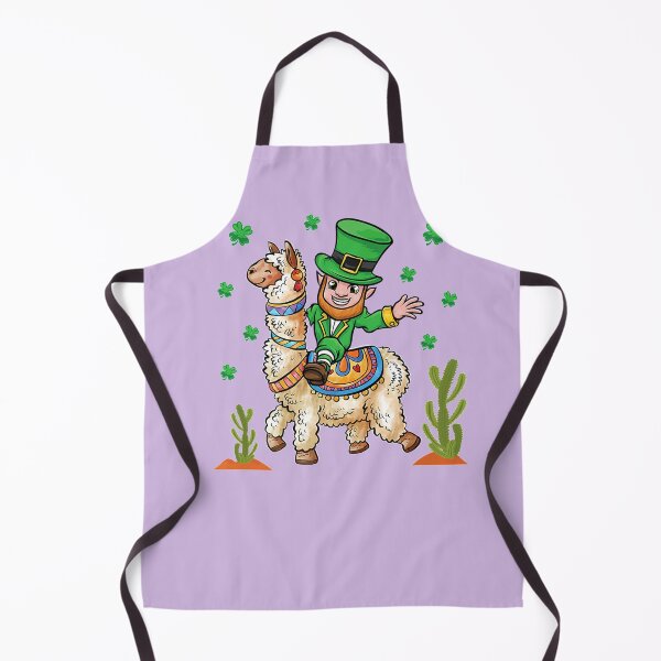 Item preview, Leprechaun Riding a Llama St Patricks Day Alpaca designed and sold by ThinkOutLoudApp.