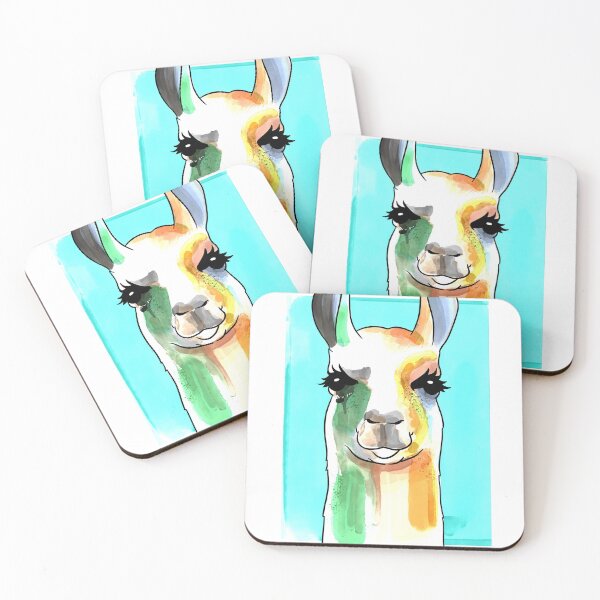 Item preview, Llama Watercolor  designed and sold by ThinkOutLoudApp.