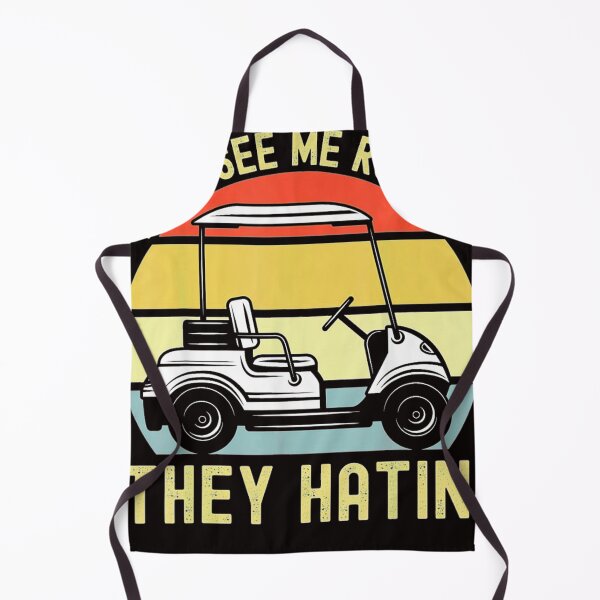 Item preview, They Hatin Golfer Funny Golf Cart designed and sold by phonein2584.