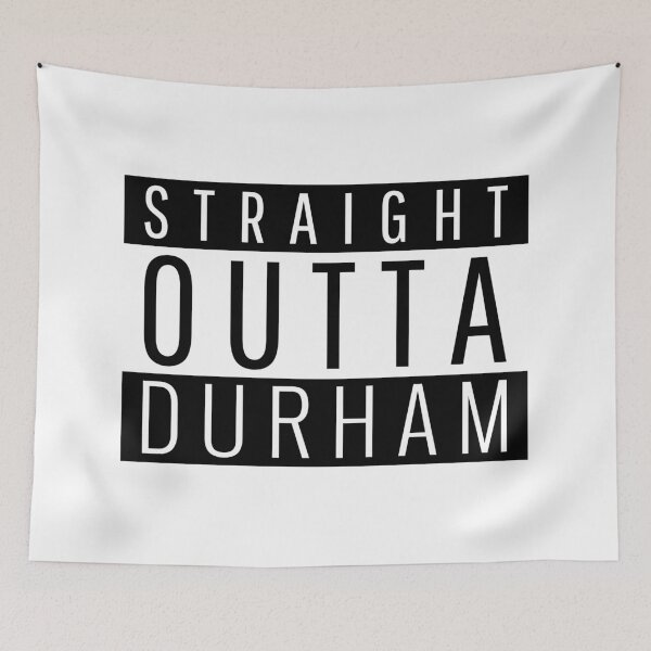 Item preview, Straight Outta Durham North Carolina  designed and sold by Teelogic.
