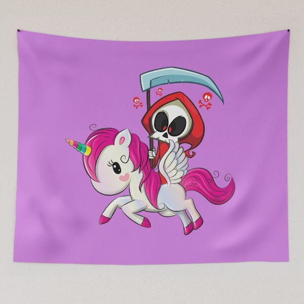 Item preview, Death Riding Unicorn designed and sold by Joyamotion.