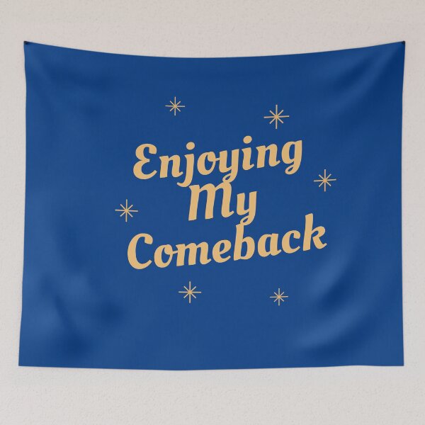 Item preview, Enjoying My Comeback - Revitalization Gift - Divorce Party designed and sold by SilkenDove.