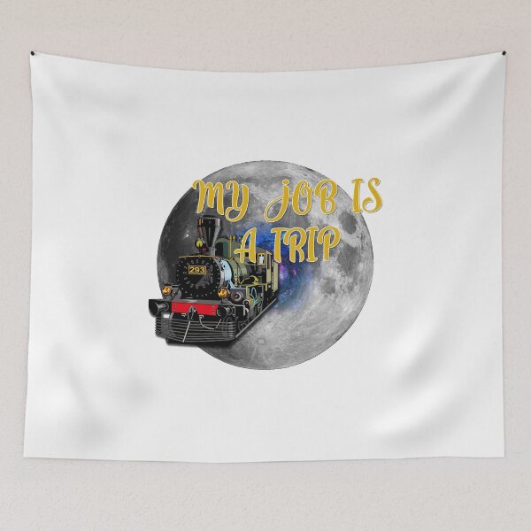 Item preview, My Job Is A Trip Space designed and sold by NuarzDesign.