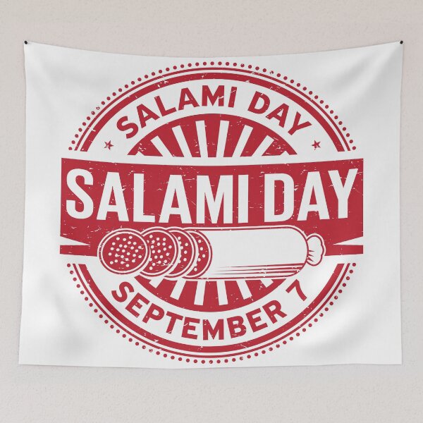 Item preview, Salami Day, September 7 designed and sold by studio838.