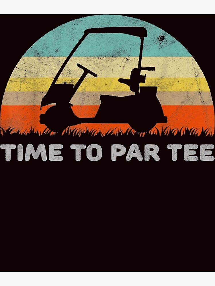 Thumbnail 3 of 3, Poster, Time To Par Tee designed and sold by nezymakeup.