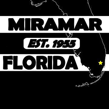 Artwork thumbnail, MIRAMAR, FLORIDA EST. 1955 by Mbranco