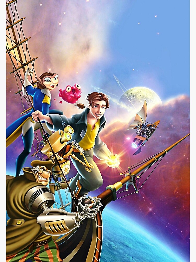 Discover treasure planet new poster Premium Matte Vertical Poster