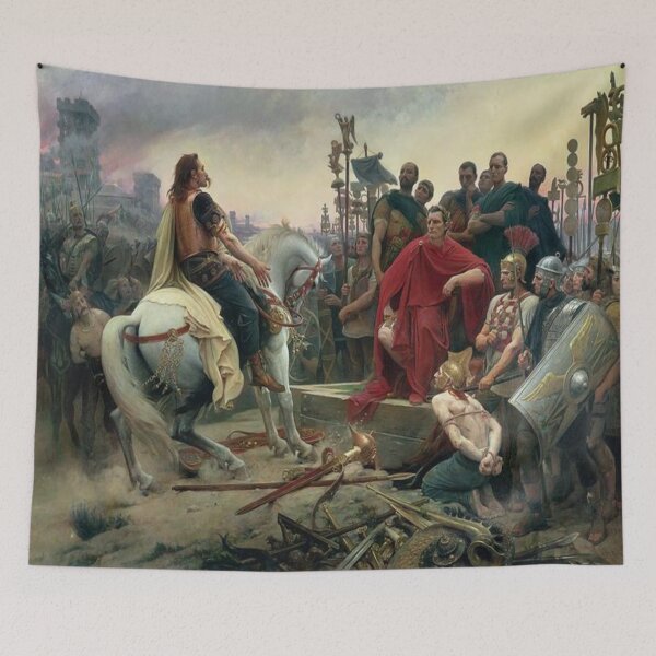 Item preview, Vercingetorix Throws Down His Arms At The Feet Of Julius Caesar designed and sold by bjded.
