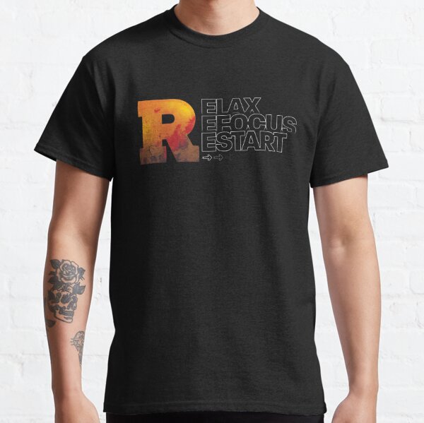 Refocus - Long Sleeve T-Shirt in Rose