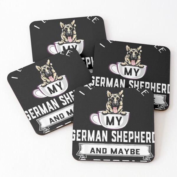 Item preview, I Like Coffee German Shepherd designed and sold by bonbin25.