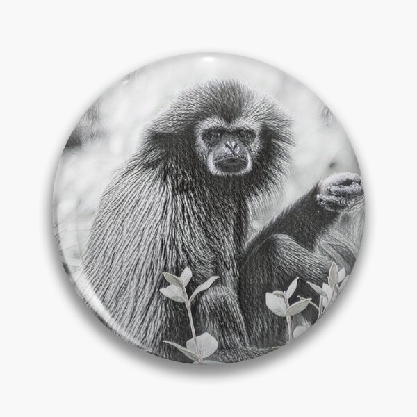 Item preview, The Gibbons in the Flowers designed and sold by ReneeKennedy.