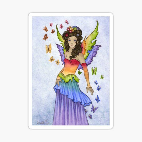 Item preview, Flutter designed and sold by AmyBrownArt.