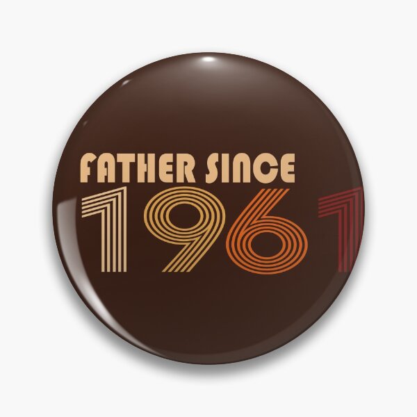Item preview, Father Since 1961|Dad's Birthday designed and sold by YAHIA-14.
