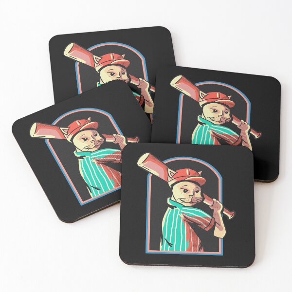 Item preview, Baseball The Cat designed and sold by Translucia.