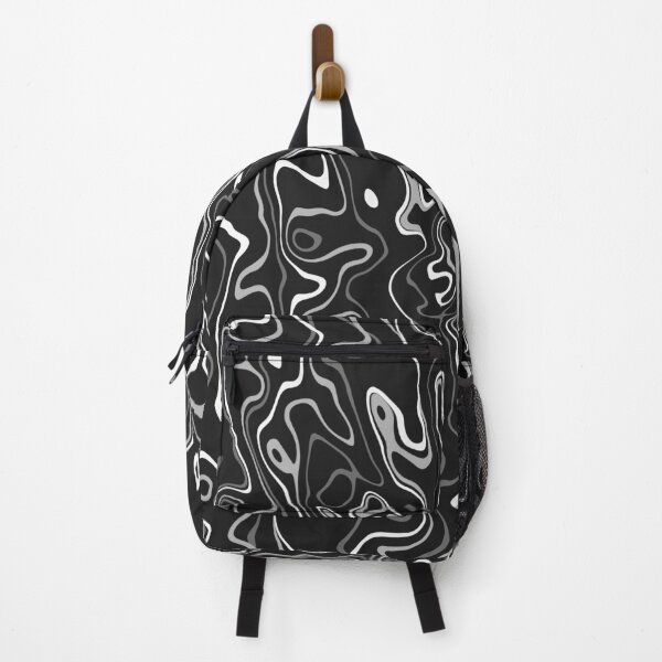 Item preview, Black and white damascus abstract cool retro pattern designed and sold by PLdesign.