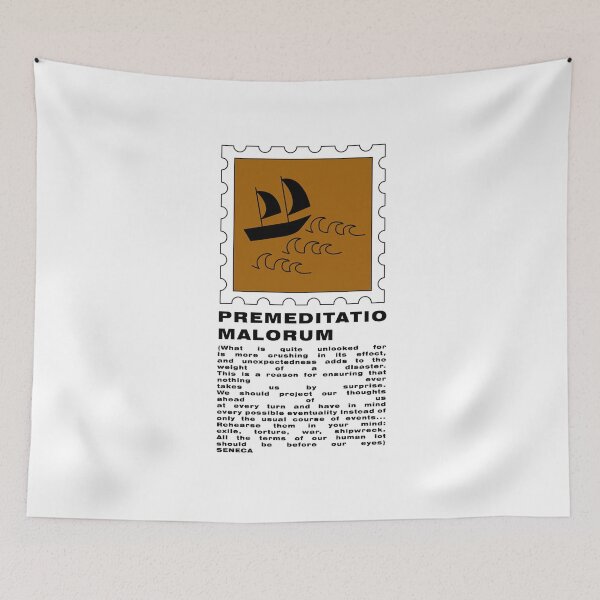 Item preview, Premeditatio Malorum - Stoicism Virtue designed and sold by gambarin-art.