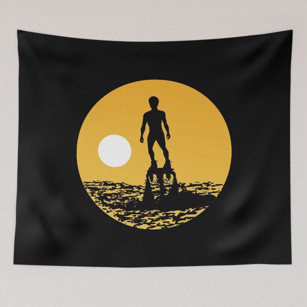 Item preview, Flyboard Flying Flyboarder Flyboarding Water Sport Vintage Retro Sunset designed and sold by CuteDesigns1.