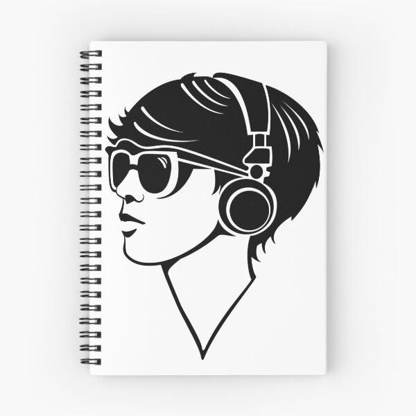 Item preview, Listening to the music wearing headset designed and sold by SLExpress.
