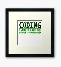 Programmer Framed Print