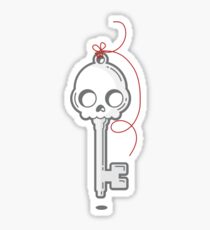 Skeleton Key Sticker