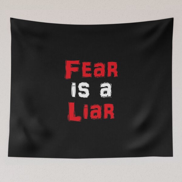 Item preview, Fear is a liar designed and sold by RAKANSHIRTS.