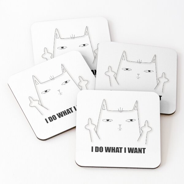 Item preview, Funny cat sticker designed and sold by EinfachKlim.